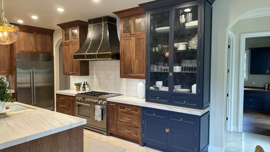 Elegant kitchen remodel featuring complete kitchen and great room renovation from demolition to final finish in Granite Bay, CA by Tenax Construction