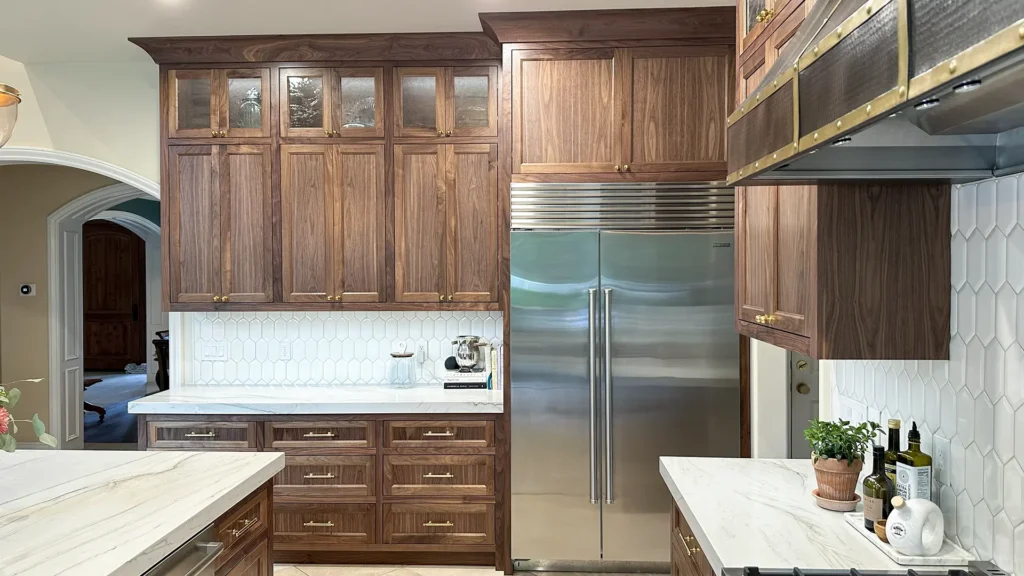 Elegant kitchen remodel featuring cohesive kitchen and great room transformation with unified design language in Granite Bay, CA by Tenax Construction