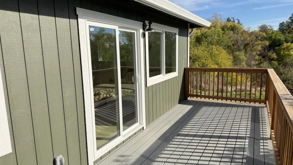 Complete home remodel featuring exterior painting and weatherproof coatings for long-term protection in Lincoln, CA by Tenax Construction
