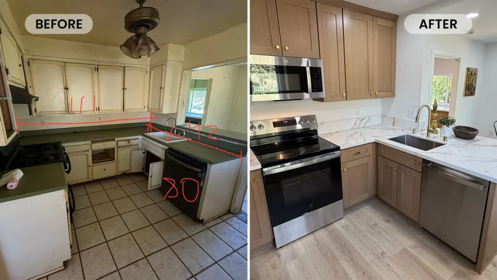 Complete home remodel featuring new roof HVAC system and upgraded electrical for long-term home performance in Lincoln, CA by Tenax Construction