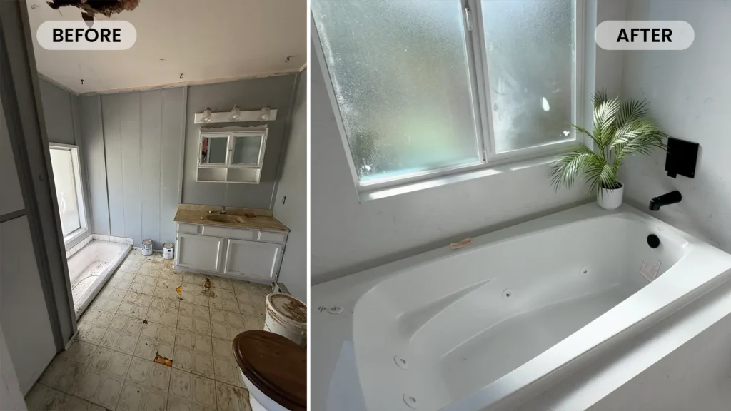 Complete home remodel featuring new windows and doors improving energy efficiency and curb appeal in Lincoln, CA by Tenax Construction