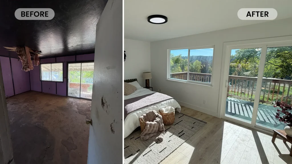 Complete home remodel featuring final punch-list corrections and project satisfaction check at closeout in Lincoln, CA by Tenax Construction
