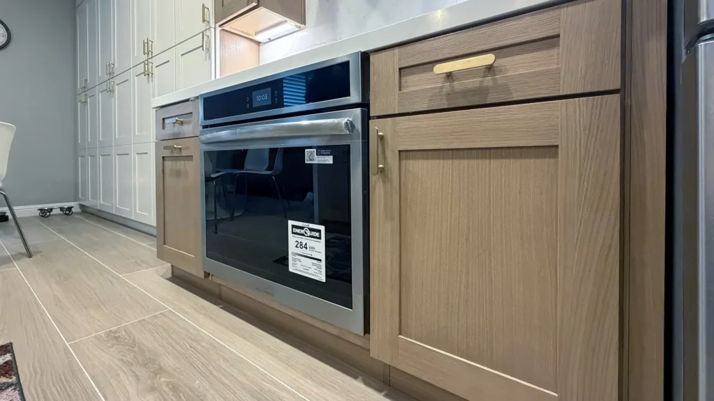 Modern kitchen remodel featuring permit-ready plans coordinated with local building department for code compliance in Antelope, CA by Tenax Construction