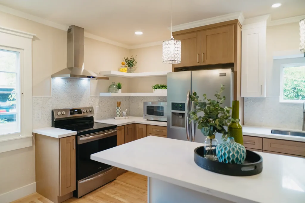 Complete kitchen remodel featuring turnkey renovation from demolition to final finish in Sacramento, CA by Tenax Construction